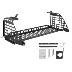 Rear Trunk Cargo Rack, for 2010-2024 Toyota 4Runner, 220 lbs Capacity, Aluminum Alloy Basket Tray Interior Storage Luggage Carrier